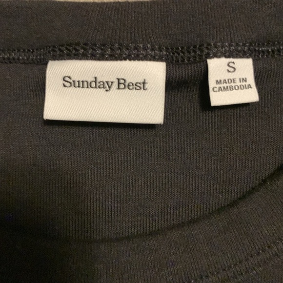 ARITZIA Sunday Best Basic Tank Black Size Small - Picture 7 of 11